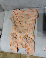 Pyjama une pièce pêche