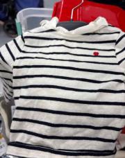 Blouse ligne cœur 