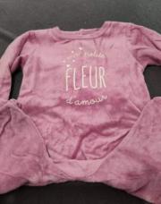 Pyjama rose foncé 