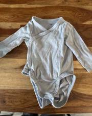Body H&M bleu gris 3 mois 