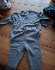 Ensemble gris kiabi 12m