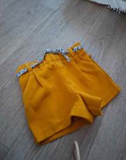 Short jaune obaibi 24m