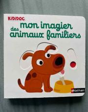 Mon imagier des animaux familiers 