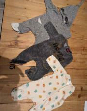 Lot de 3 pyjamas Zara/ACDC (gris/blanc) - 56cm