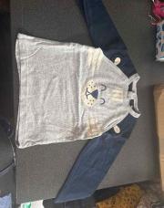 Pull bleu et gris tigre orchestra taille 12 mois 