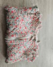 Pyjama fleurie rouge 9 mois