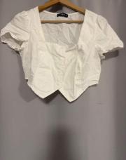 Chemise courte blanche 