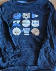 T-shirt bleu marine 98 cm obaibi 