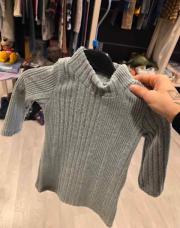 Robe pull vert