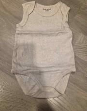 Body beige manche courte