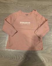 Pull rose (bonjour)