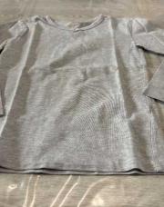 T-shirt M-longues gris Zeeman 6 ans