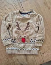 Pull hiver garçon renne 12mois