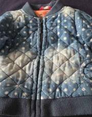 Manteau bleu. Hema 80