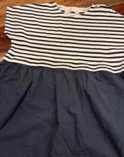 Robe Zara à lignes 3/4 ans - M