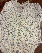 Blouse body fleuri obaibi 6 mois 