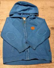 Gilet bleu Obaïbi  2 ans