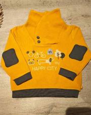 Pull moutarde Obaïbi 2 ans