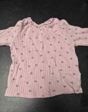 Pull léger rose 2 ans