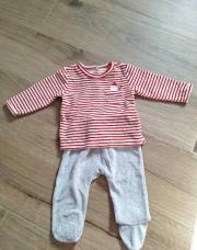 Pyjama 2 pièces Noel Vertbaudet 9M