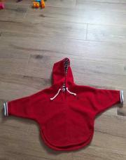 Poncho rouge marin Weekend à la Mer 12M