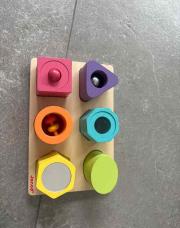 Jeux de forme en bois 