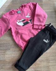 Ensemble training puma fille taille 18 mois 