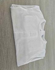 Tshirt longue manche blanc