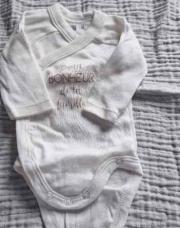 Body prématuré 0mois longues manches -G