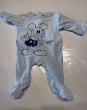 Pyjama velours Mickey 1 mois 