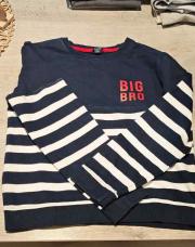Pull rayé kiabi