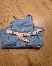Salopette en jeans 18 mois kiabi fille