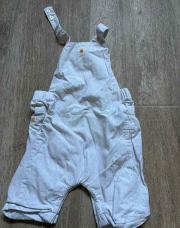 Salopette sergent major gris 12 mois 