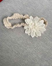 Bandeau beige - fleur