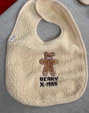 Bavoir ourson (hiver)