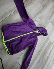 Veste coupe pluie mauve 8/10 ans