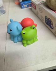 3 animaux de bain