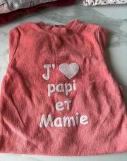 B pyjama j'aime papi 