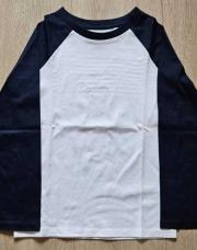 7ans t-shirt blanc manches bleu C&A