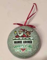 Joyeux Noël Mamie adorée (argentée)