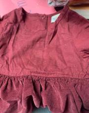 Robe TAO 12 mois bordeaux 
