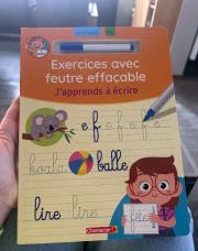 J’apprends à écrire 