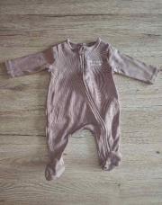 Pyjama mauve 0-1 mois C&A