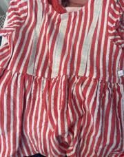 Robe rouge ikks 12m