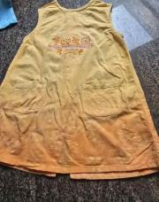 Robe orange éléphant 80
