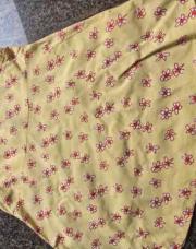 Robe jaune fleuries 98