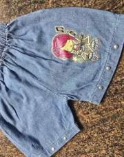 Short jean poupée 2 ans 