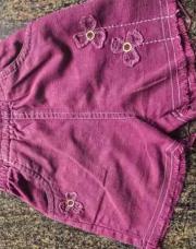 Short Prune fleurs 80 