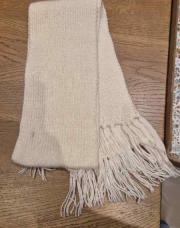 Écharpe blanche