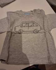 T-shirt 1 mois voiture 